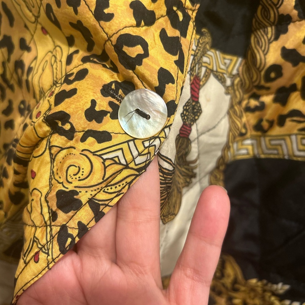 Leopard Print Bomber Jacket